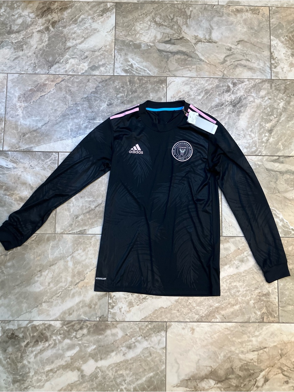 Adidas 2020-21 Inter Miami Black Away Soccer Jersey NWT Authentic S